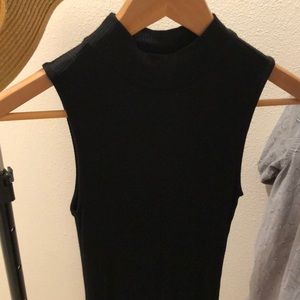 Black Bodycon midi dress